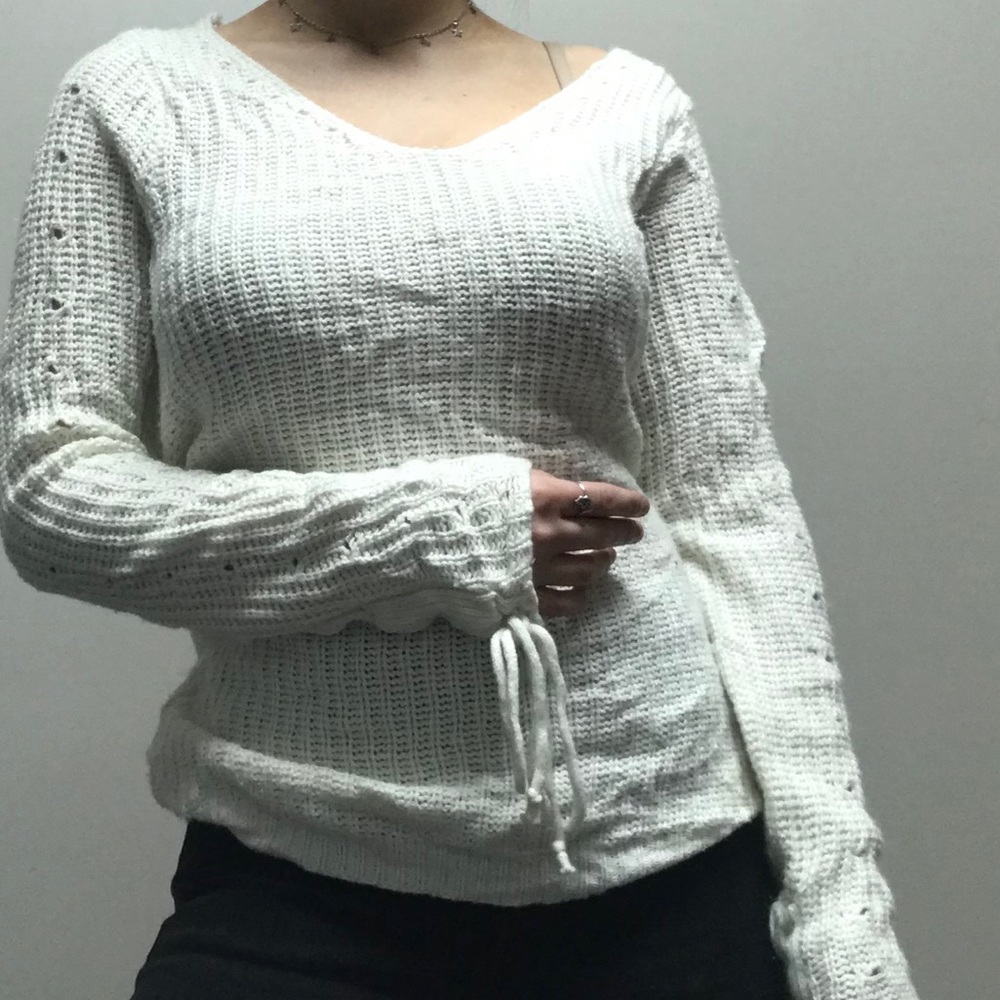 Knit sweater